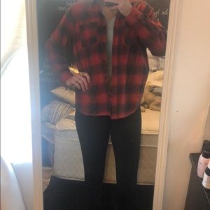 Red and black flannel